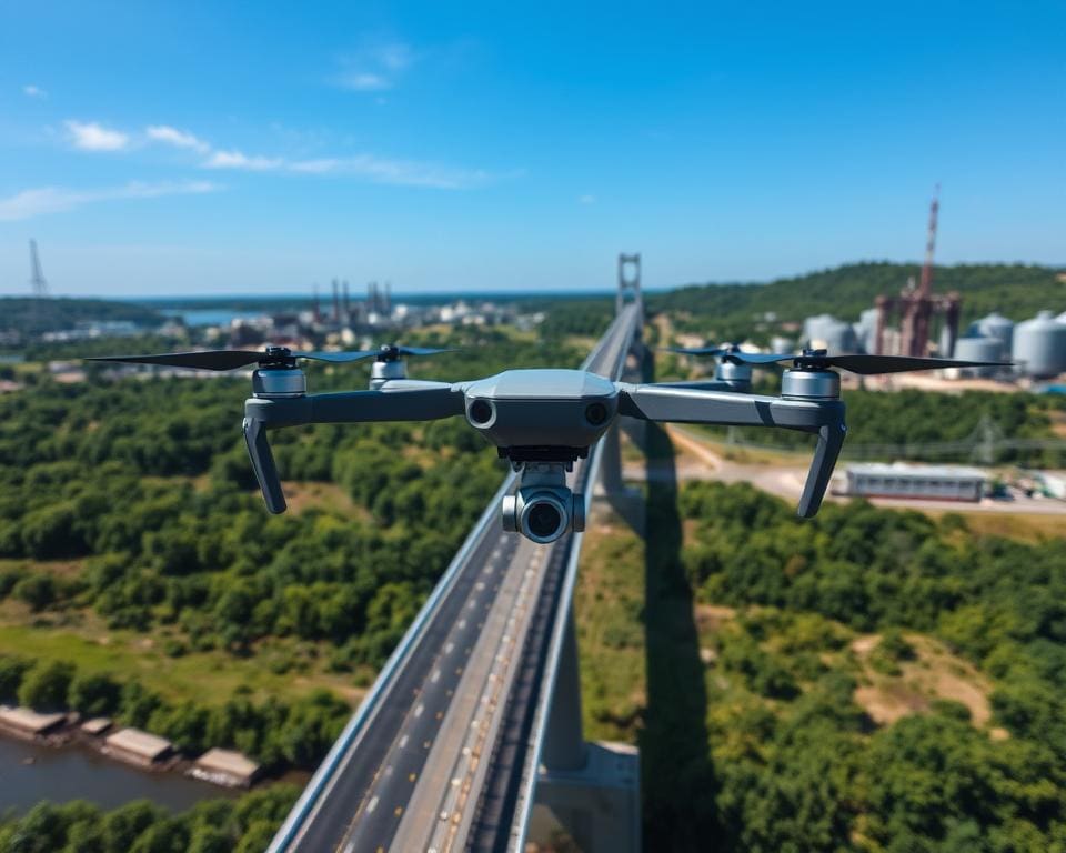 Hoe drones helpen bij infrastructuurinspecties