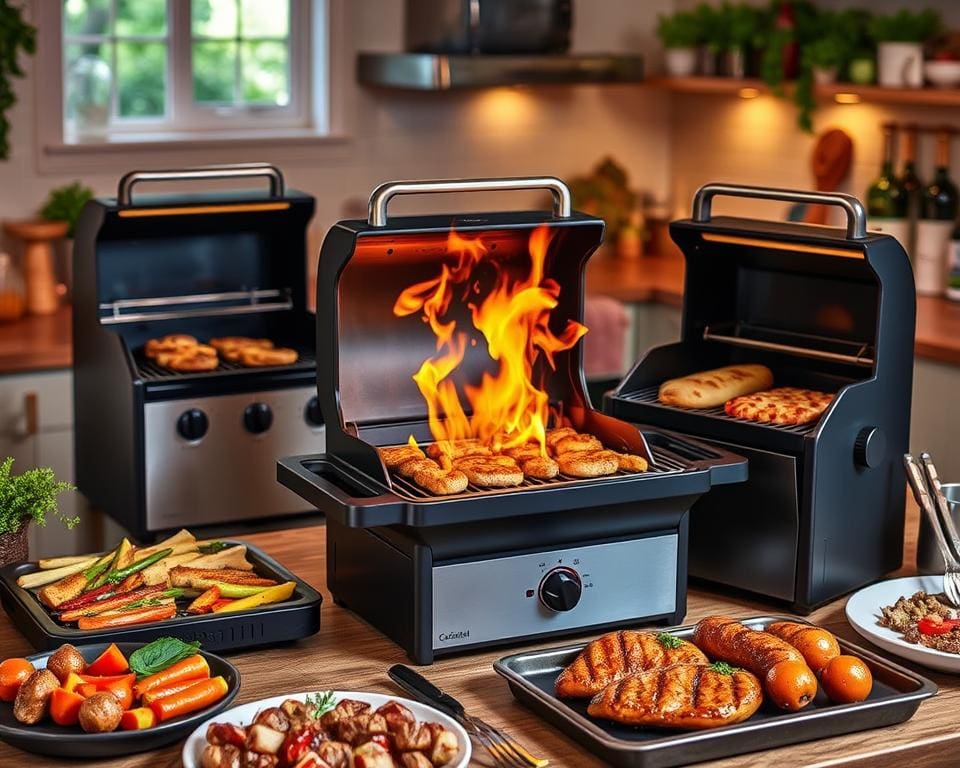 Kies de beste elektrische grills voor binnenshuis barbecueën