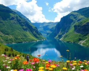 Natuurwandelingen door de fjorden van Noorwegen