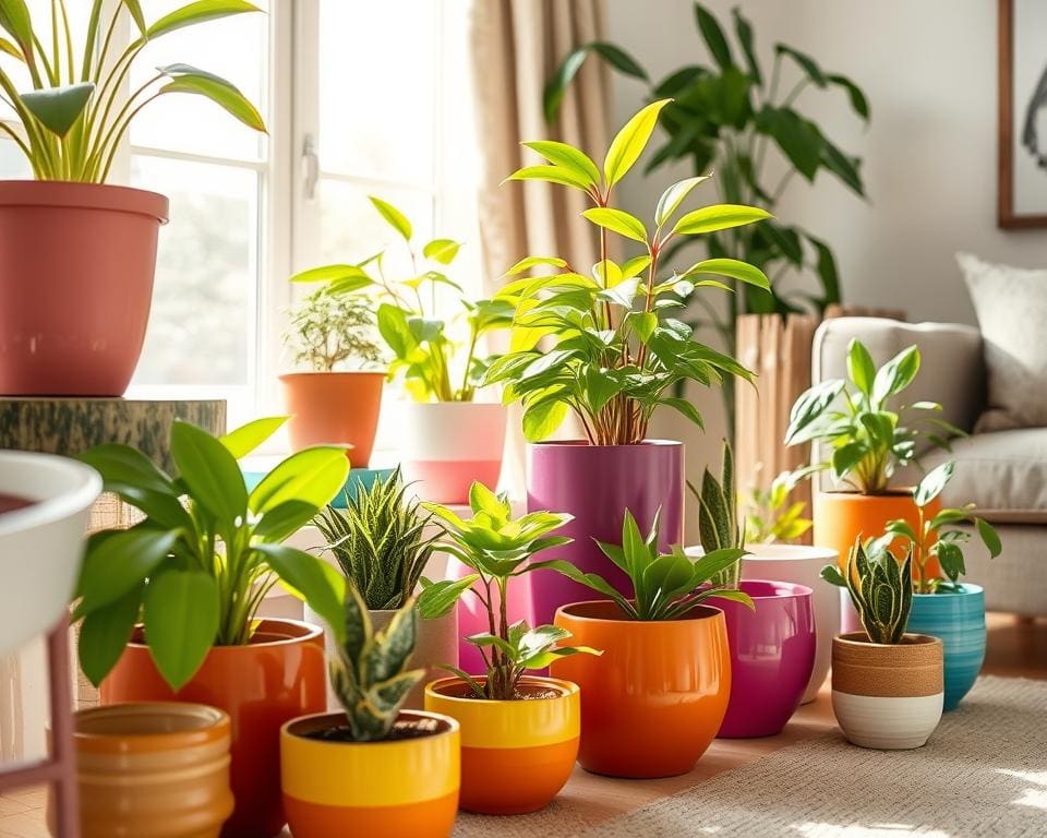 Plantenpotten die je interieur opfleuren