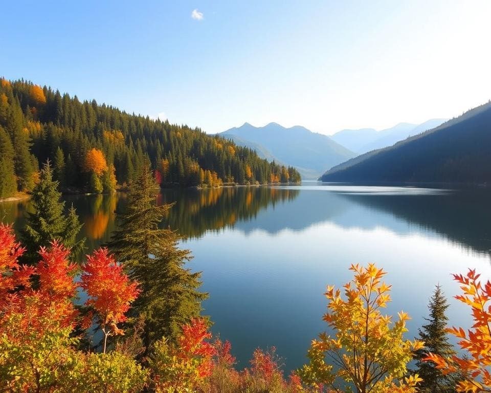 Populaire meren en bossen van Canada