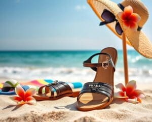 Prada sandalen: De must-have voor zomerse stijl