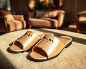 Prada slippers: Voor een luxe ontspannen look