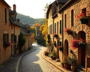 Reizen door de schilderachtige dorpen van de Dordogne