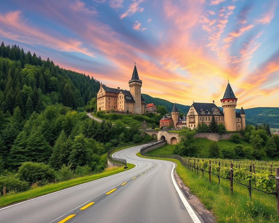 Reizen langs de historische kastelen van Zuid-Duitsland