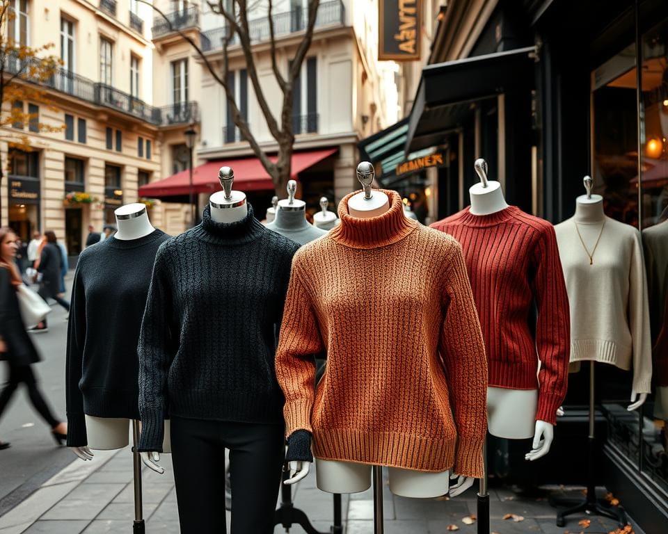 Saint Laurent truien: Parijse elegantie voor elke dag