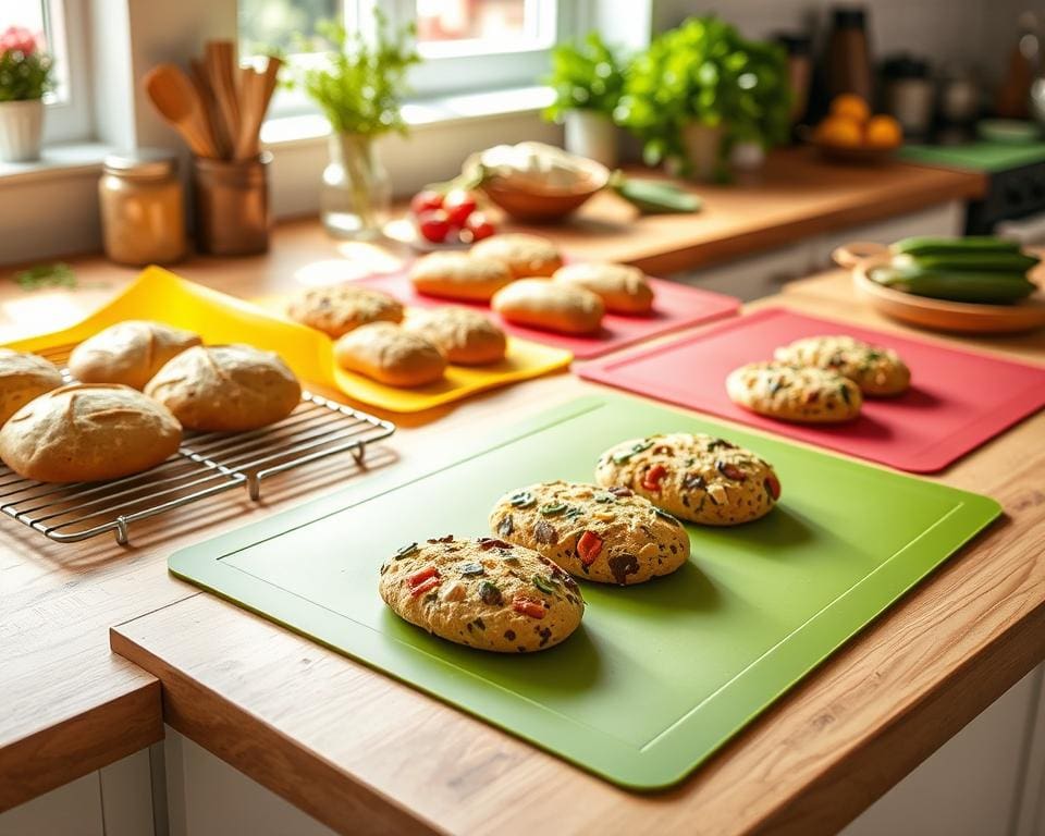 Siliconen bakfolie voor gezond bakken