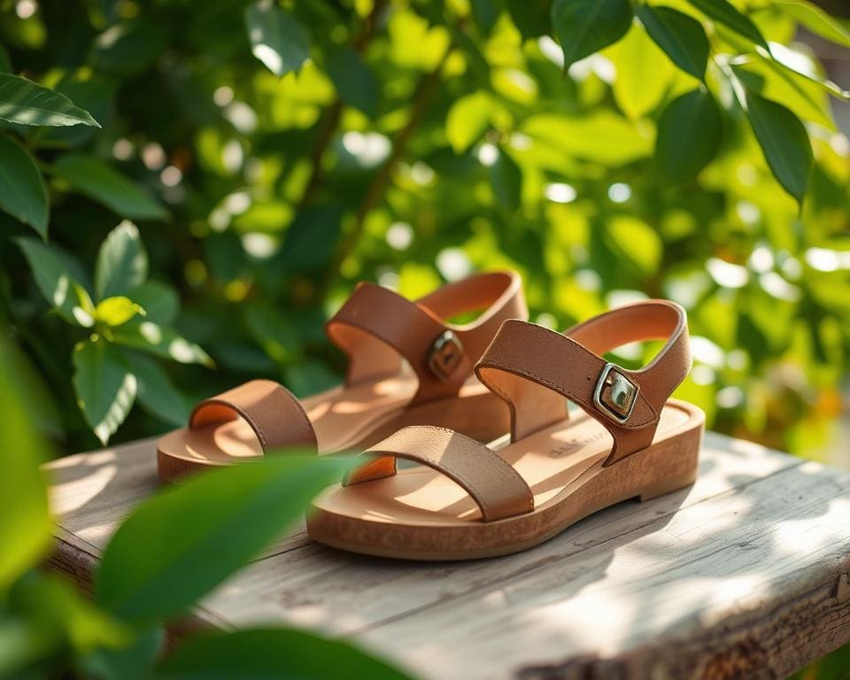 Stella McCartney sandalen: Mode die comfort en duurzaamheid omarmt