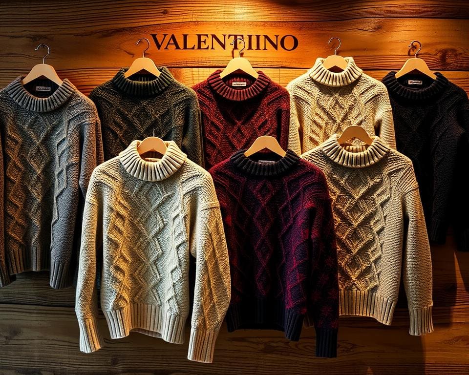 Valentino truien: Luxe knitwear voor koude dagen