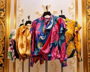 Versace blouses: Gedurfde prints voor opvallende persoonlijkheden