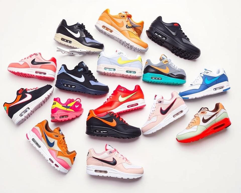 Verschillende modellen van Nike Air Max