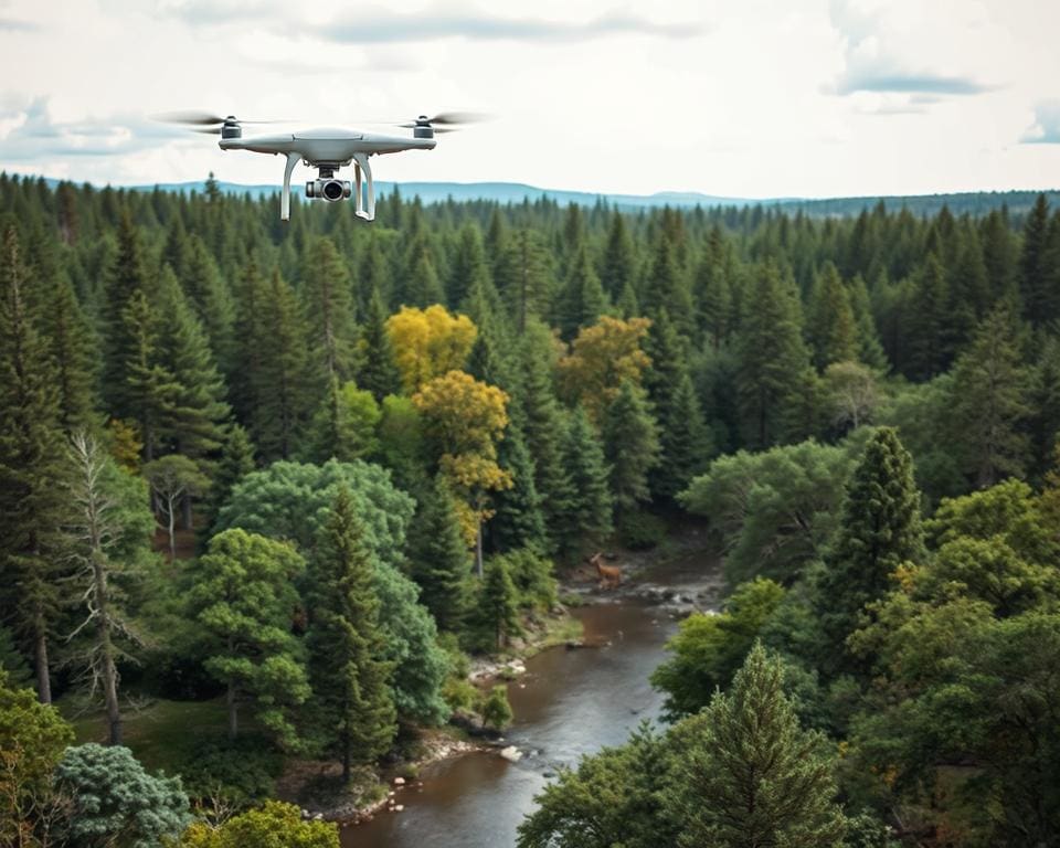 Waarom drones essentieel zijn voor natuurbescherming