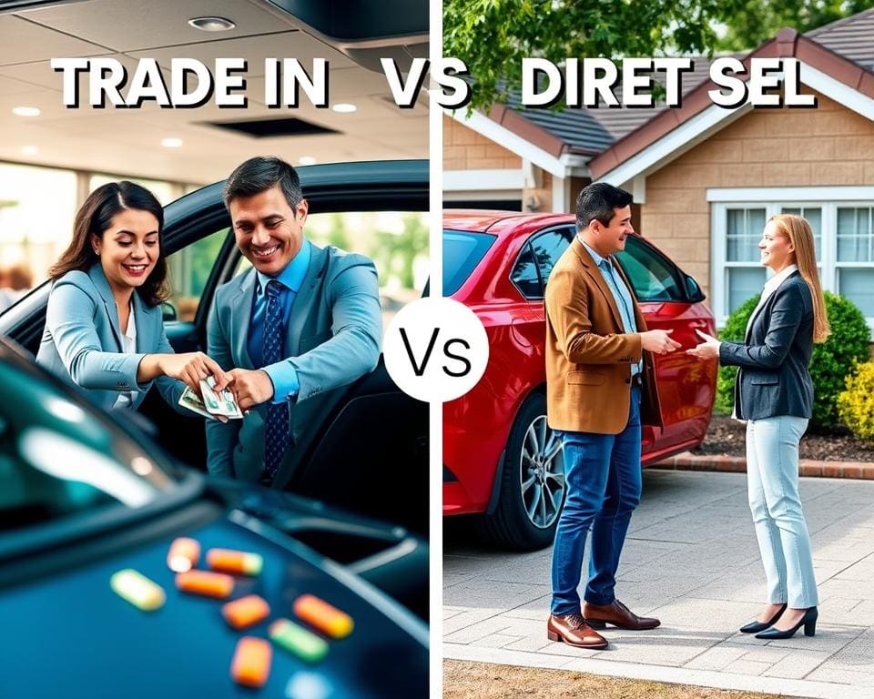 auto inruilen versus direct verkopen