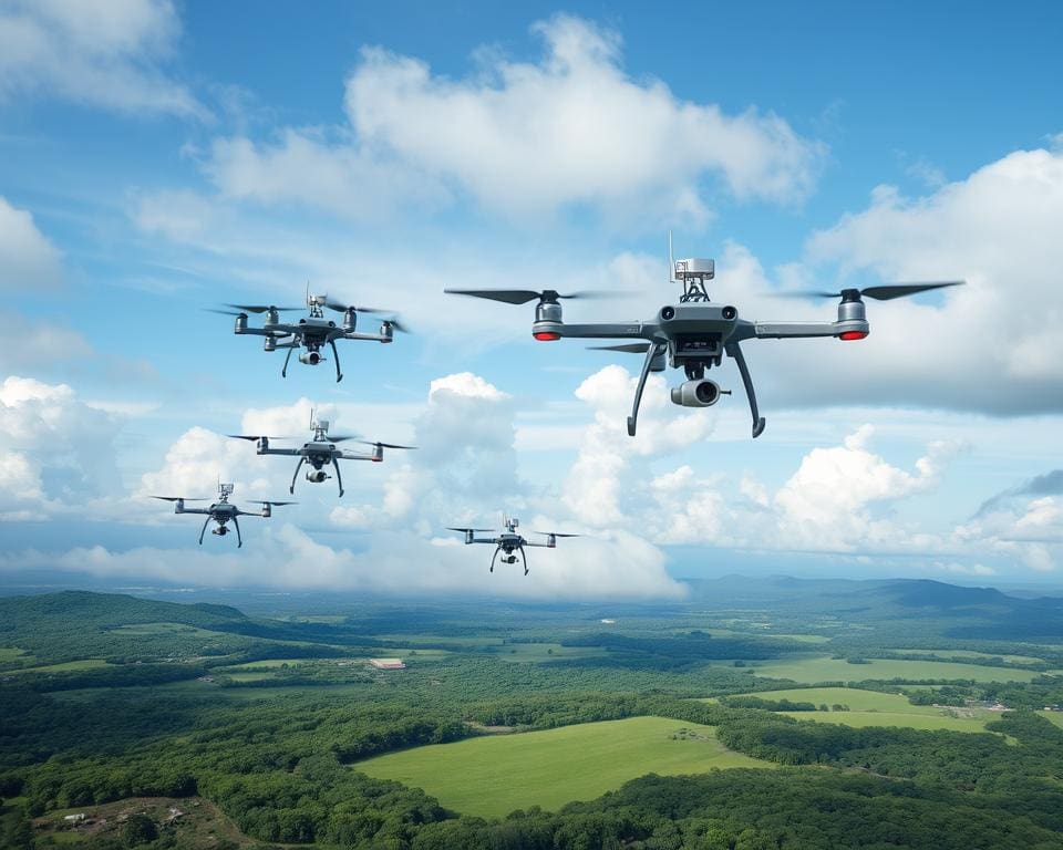 drones voor atmosferische metingen