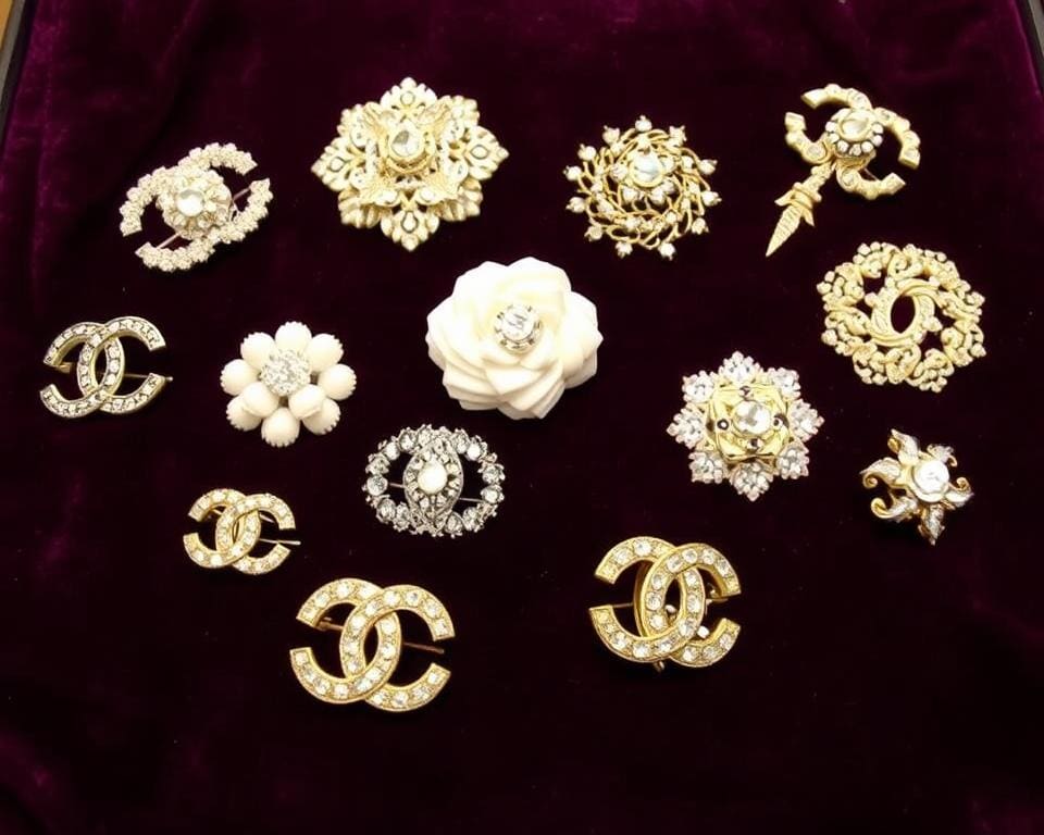 elegante broches