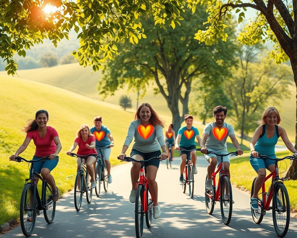 fietsen en hartgezondheid