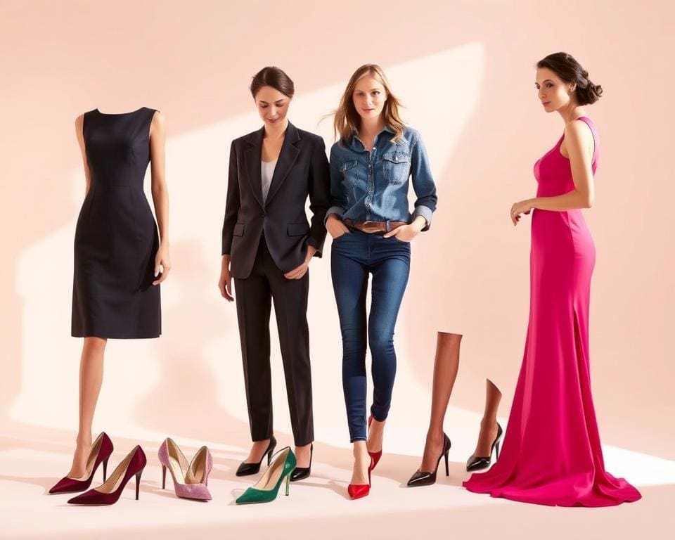 hoe combineren outfits met Jimmy Choo pumps