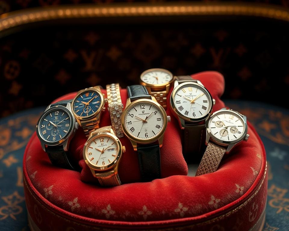 luxe horloges van Louis Vuitton