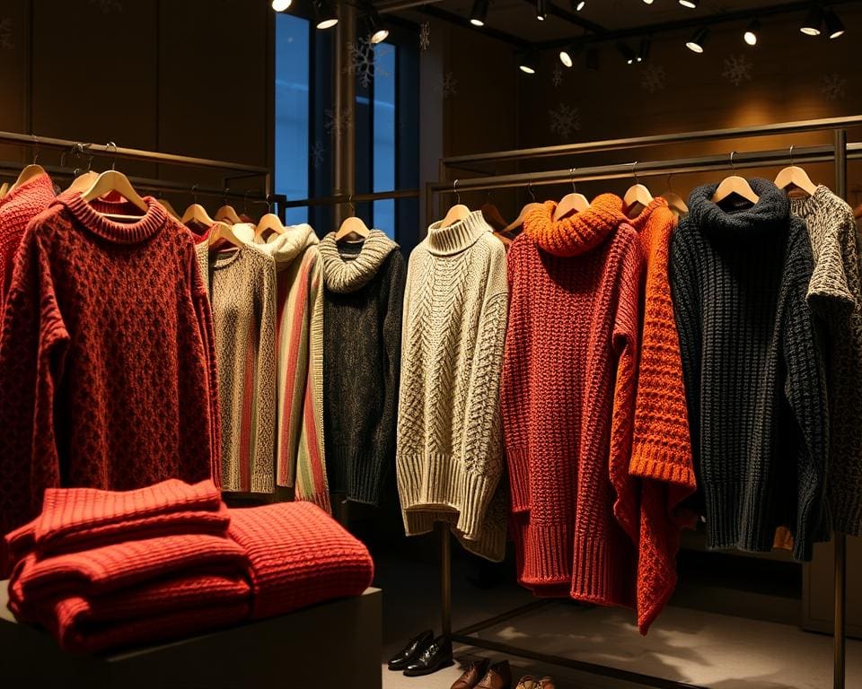 luxe knitwear voor koude dagen