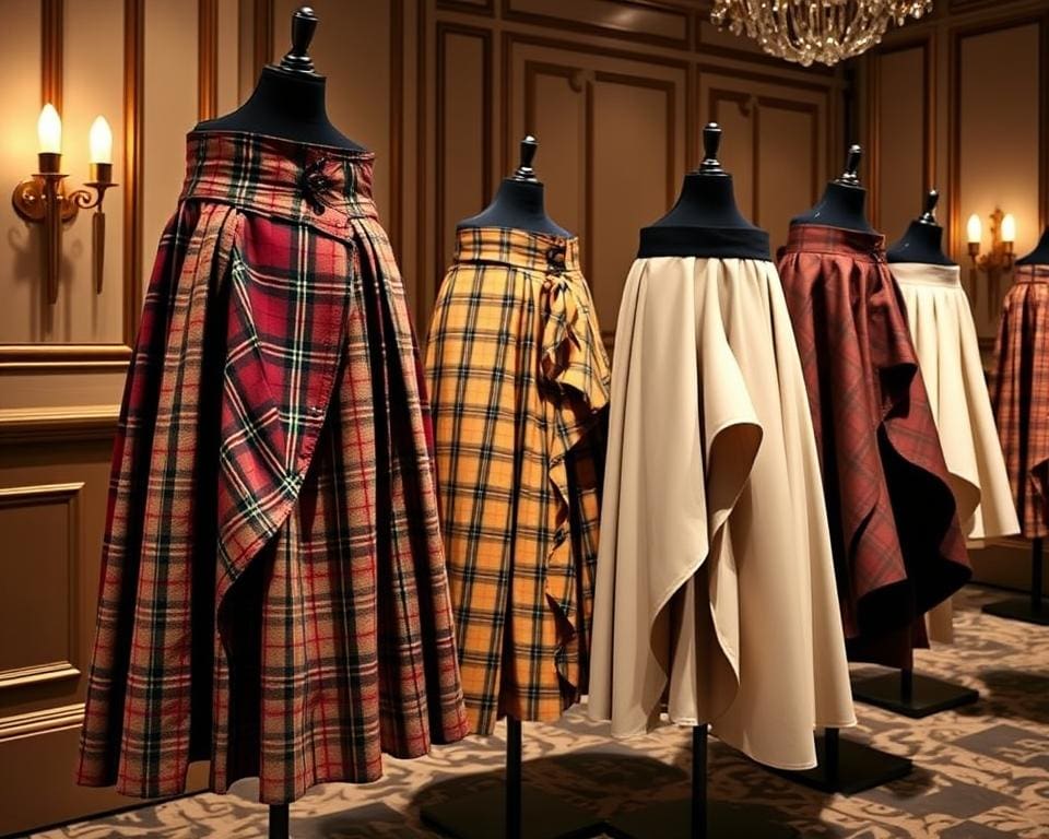 luxe stoffen in Burberry collectie