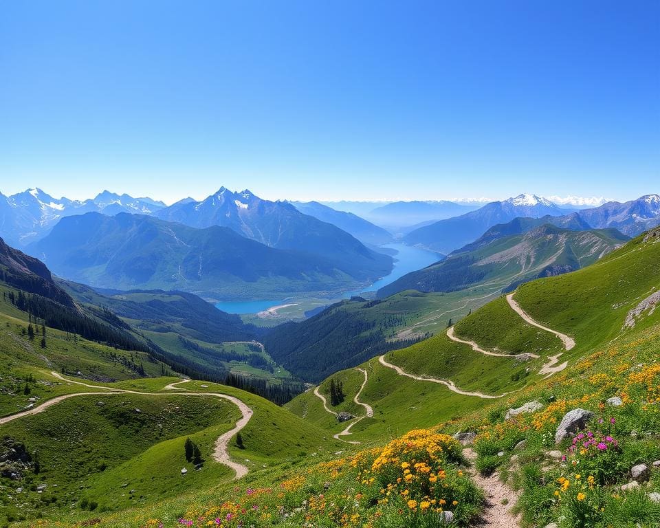 populaire trektochten in ongerepte natuur van de Kaukasus