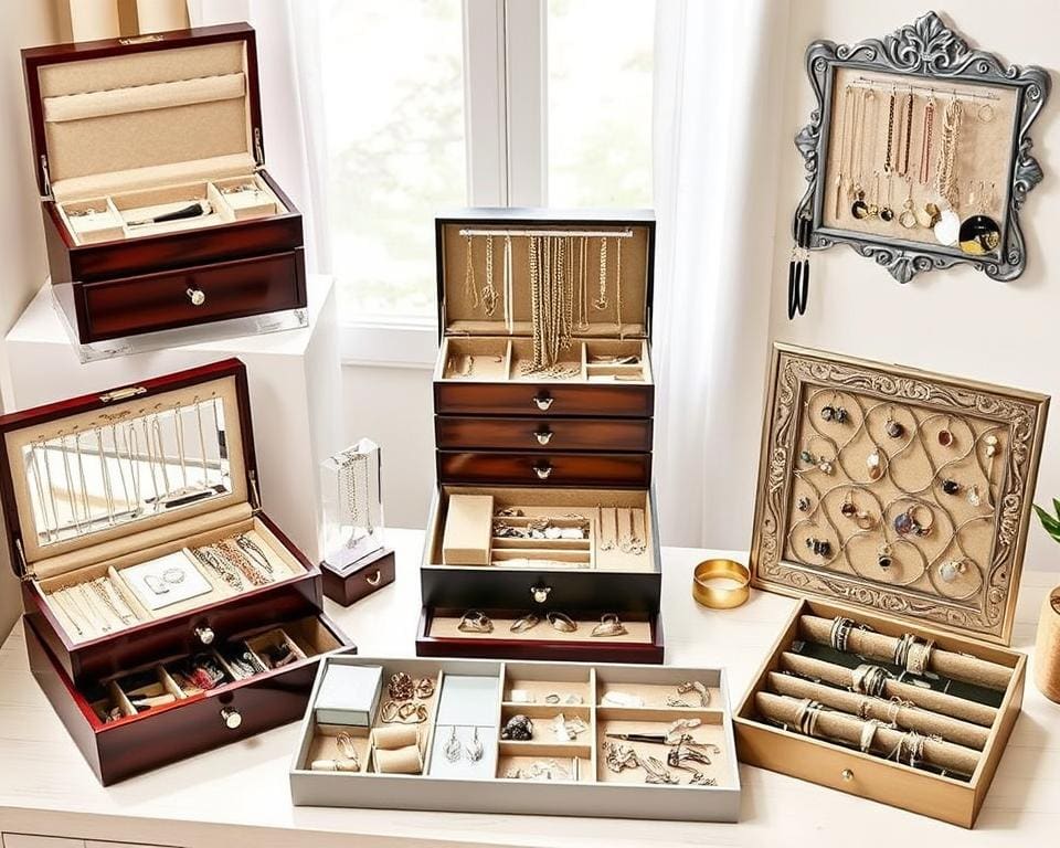 populaire types sieraden organizers