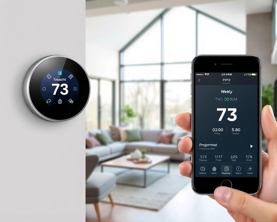slimme thermostaten met weekprogramma’s