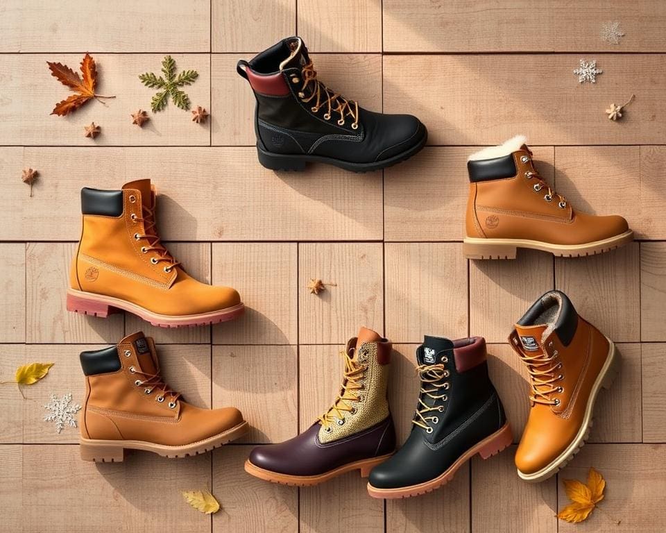 stijlen van Timberland schoenen