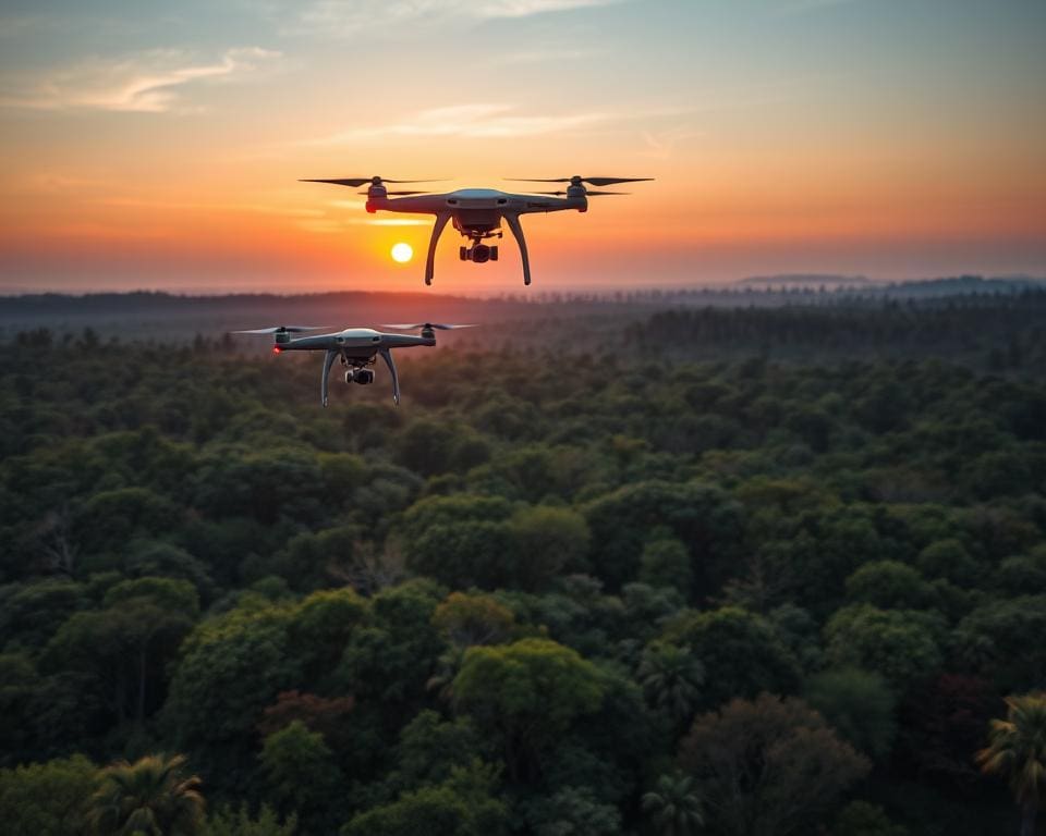 voordelen van drones voor natuurbescherming