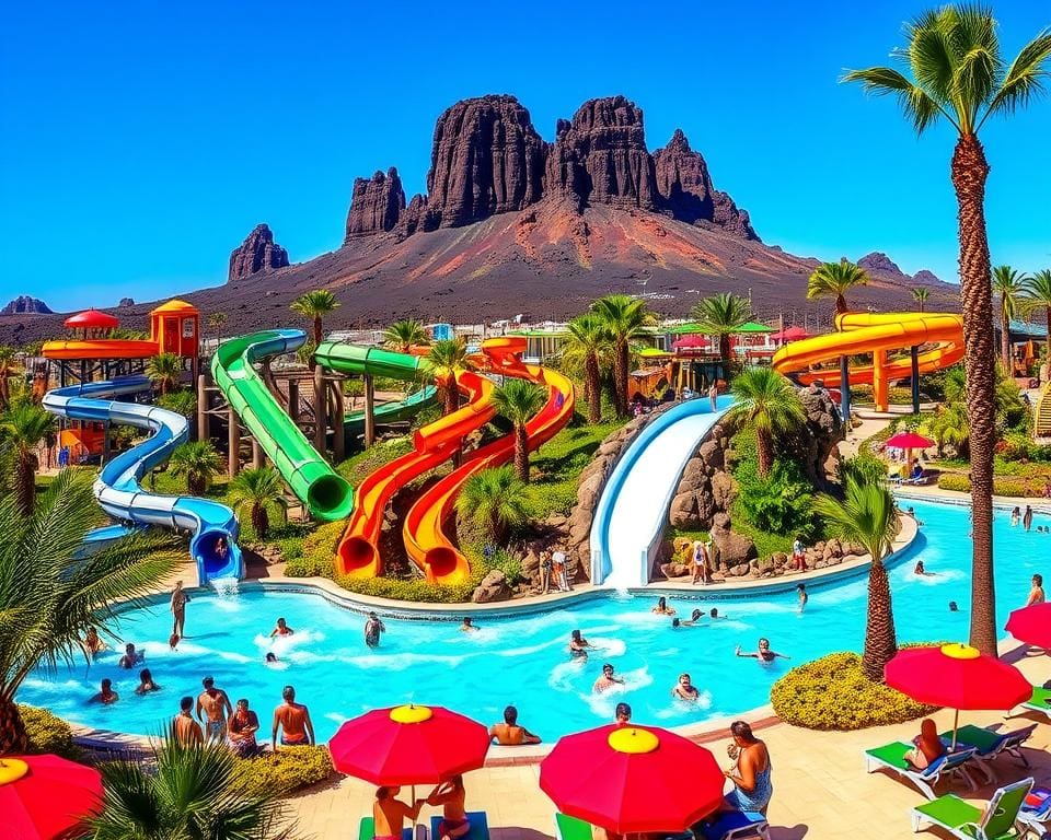 AquaLava Waterpark Lanzarote: Waterpret op de Canarische Eilanden