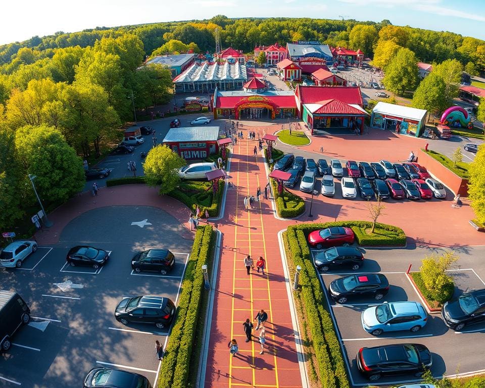 Bereikbaarheid en parkeren bij Plopsaland De Panne