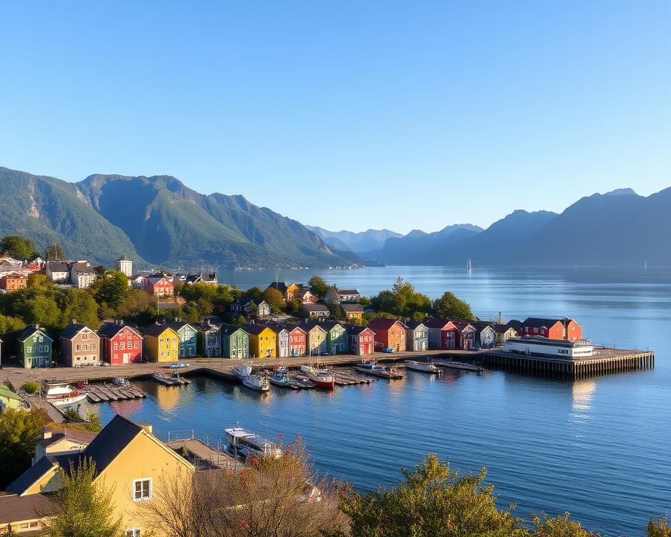 Bergen en de Noorse fjorden