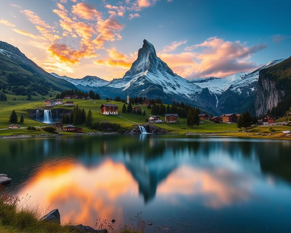 Bezienswaardigheden langs de iconische bergen van de Matterhorn