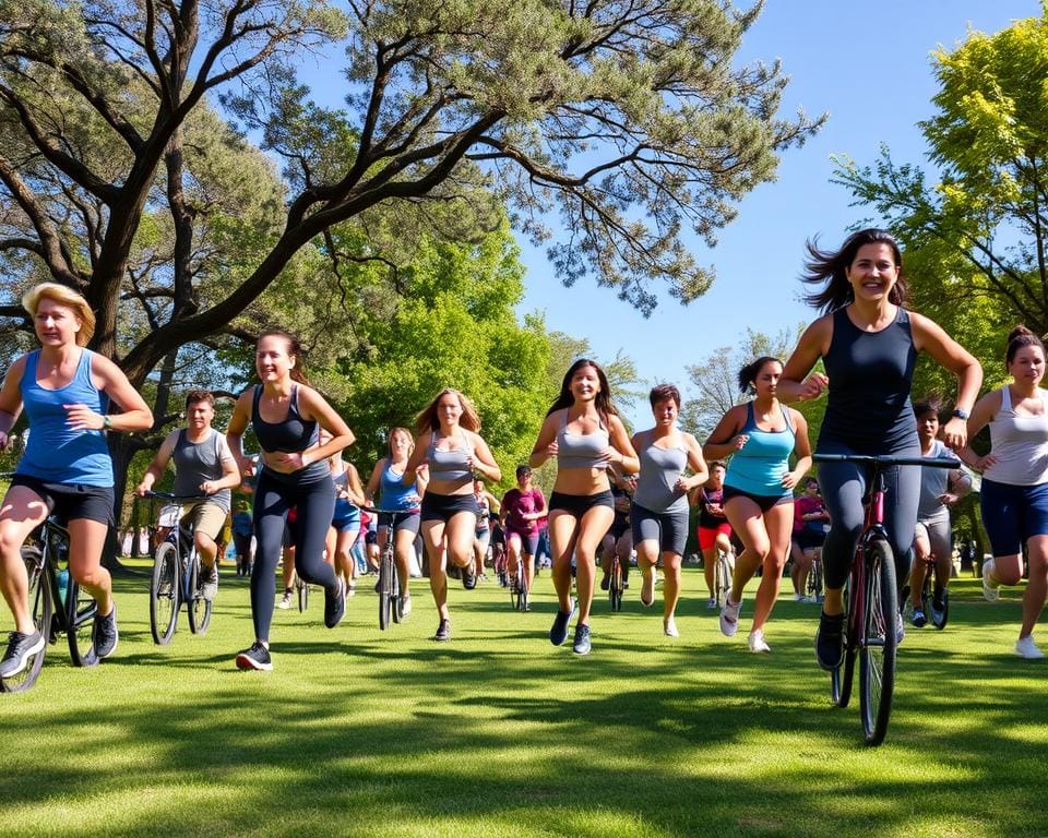 Diversiteit aan cardio oefeningen