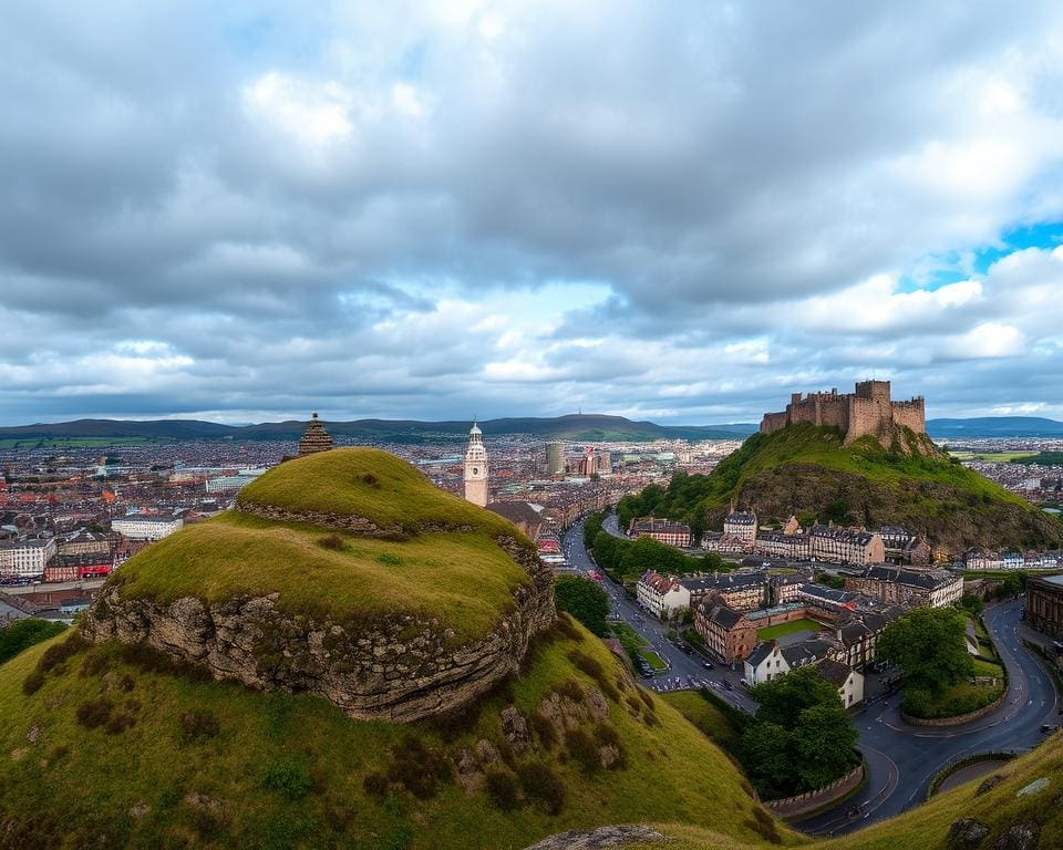 Edinburgh: van Arthur’s Seat tot het kasteel