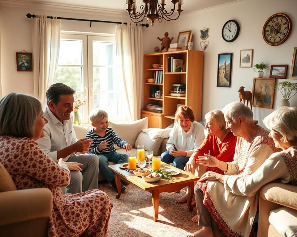 Familiebanden en sociale verbondenheid