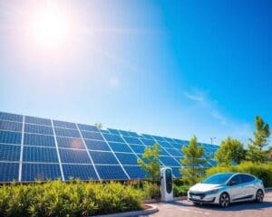 Hoe dragen zonnepanelen bij aan elektrische mobiliteit?