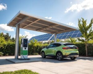 Hoe werken elektrische laadstations met zonnepanelen?