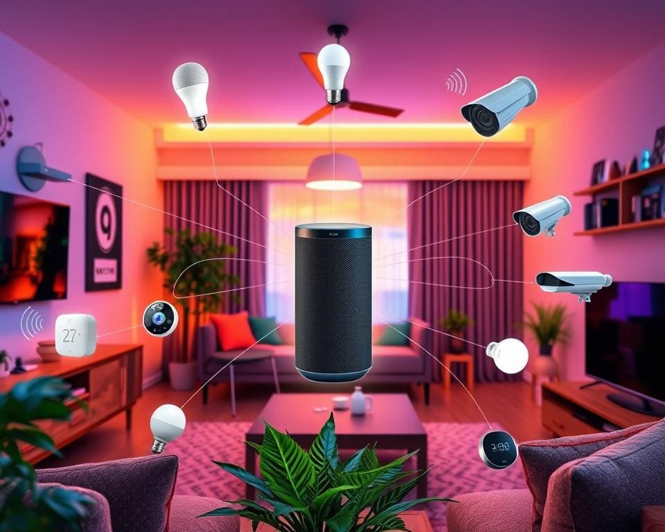 Hoe werken slimme luidsprekers met andere smart home-apparaten?