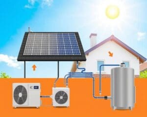 Hoe werkt een zonneboiler in combinatie met warmtepompen?