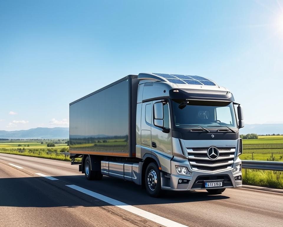 Kostenbesparing met zonnedaken voor trucks