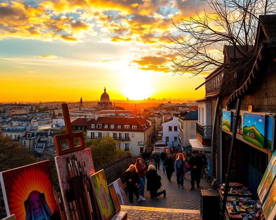 Montmartre Parijs: Kunst en uitzicht over de Lichtstad