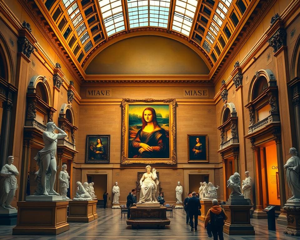 Museo del Louvre Parijs: De Mona Lisa en meer kunstschatten