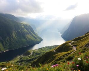 Natuurwandelingen langs de fjorden van Noorwegen