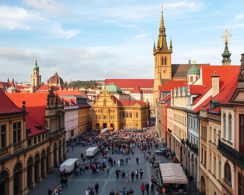 Praag: de stad van gouden torens en levendige pleinen