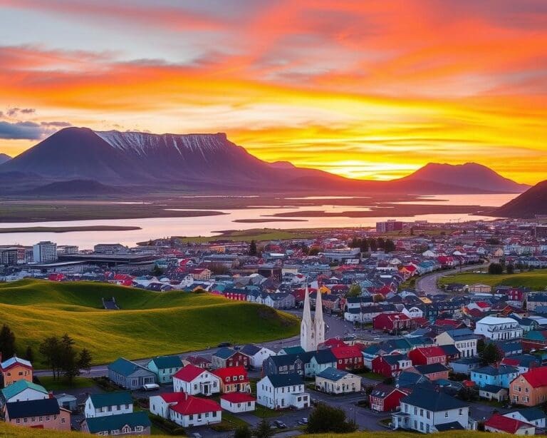 Reykjavik: een mix van stad en natuurwonderen