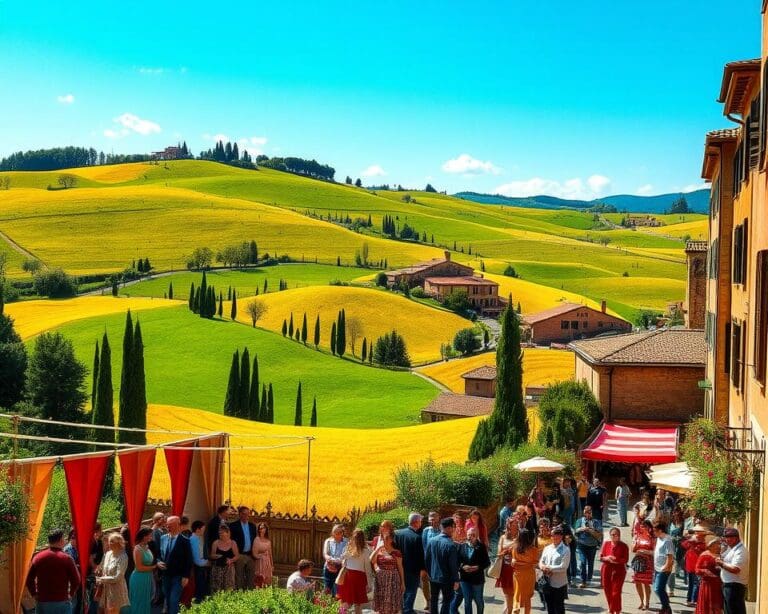 Siena: Toscaanse heuvels en middeleeuwse festivals