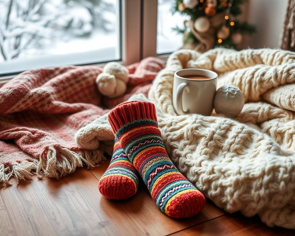 Warme sokken voor comfort tijdens koude winterdagen