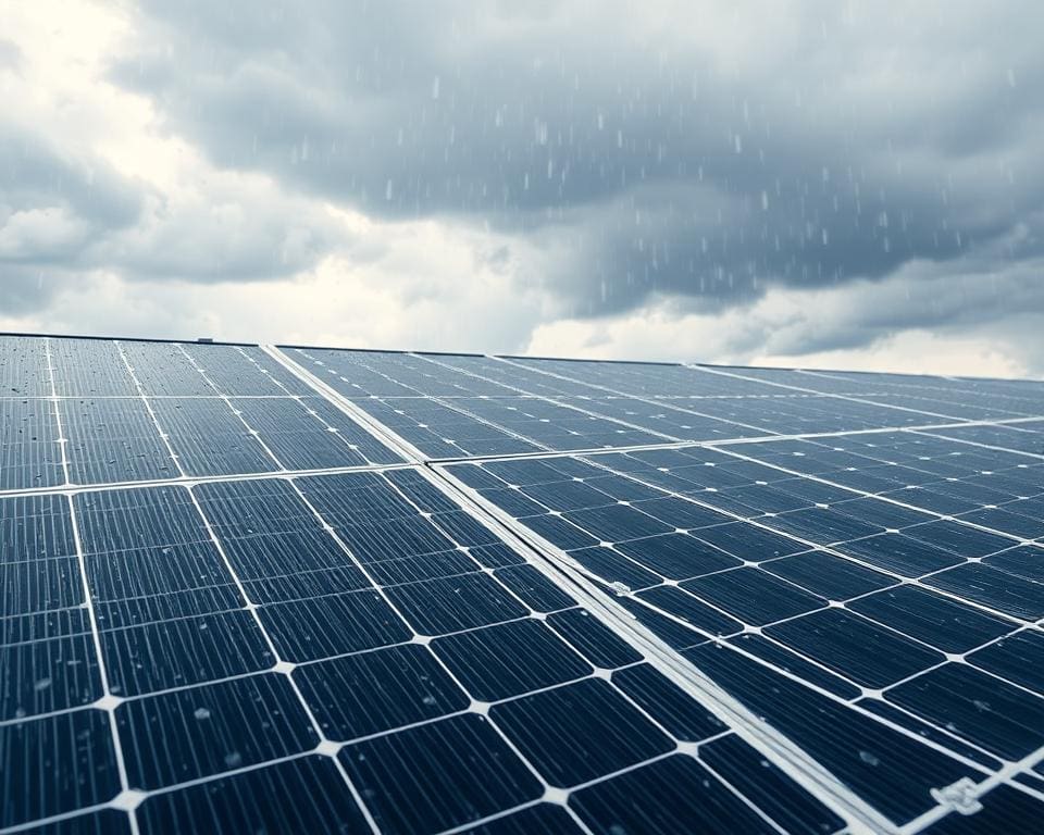 Wat maakt zonnepanelen beter bestand tegen weersinvloeden?