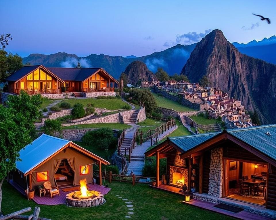 accommodatie opties Machu Picchu